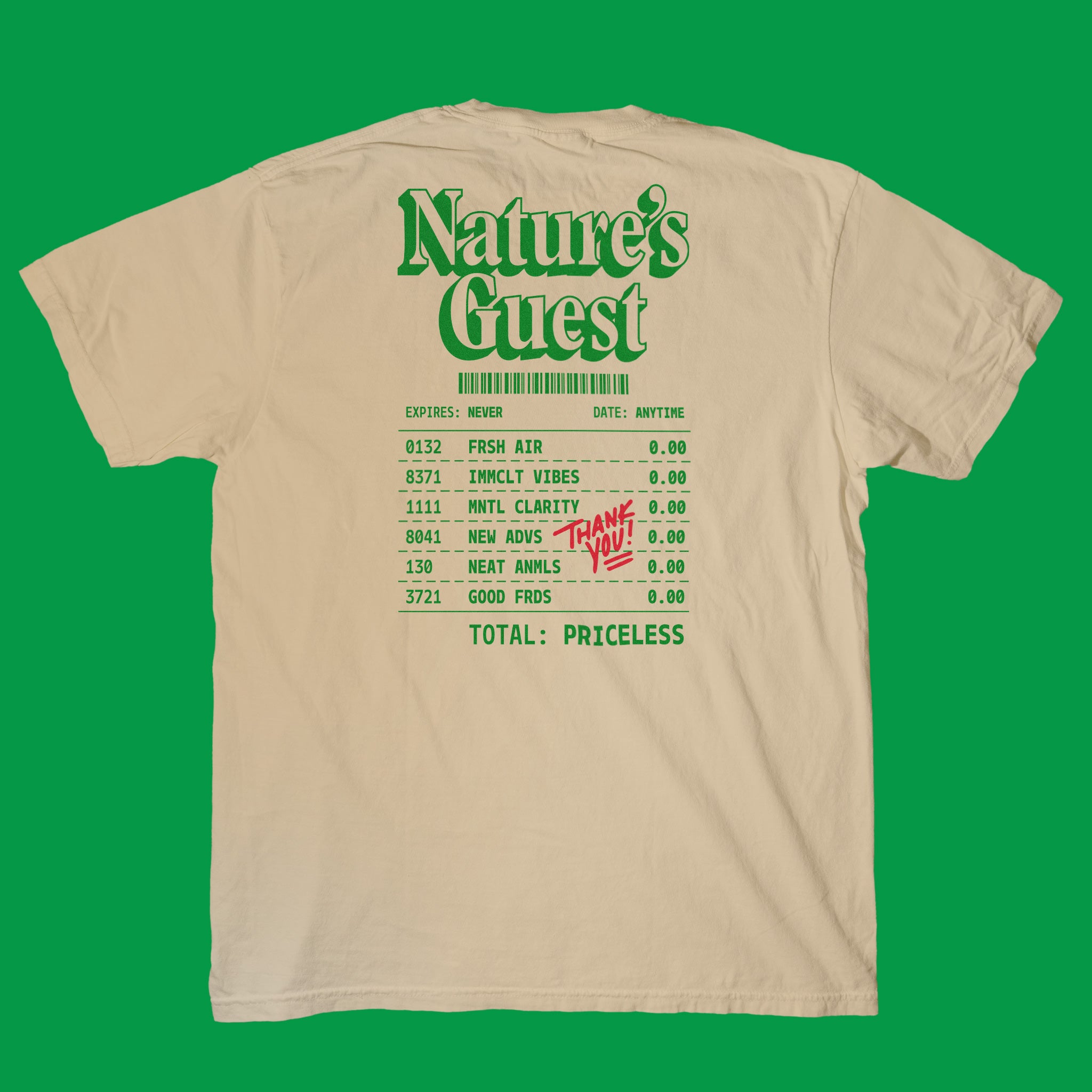 Nature's Guest Thick + Comfy Tee